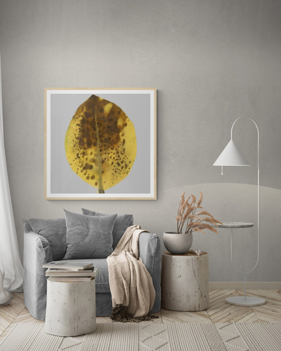room with prints
